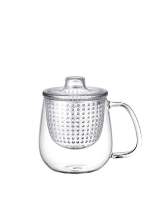 Kinto Unimug üveg teapohár szűrővel 450 ml