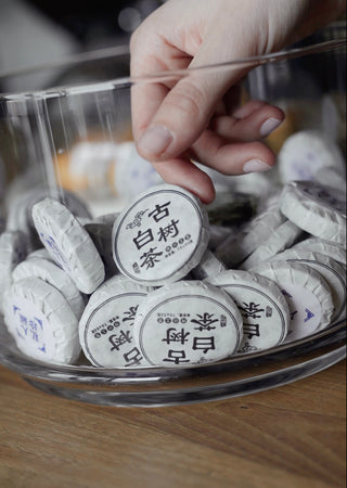 Előjegyzés Da Xue Shan White Mini Bing 2025 No.217